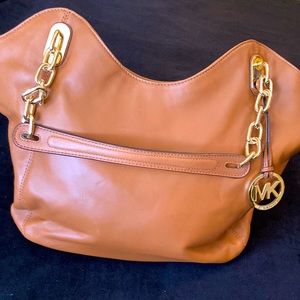 Michael Kors hobo leather bag